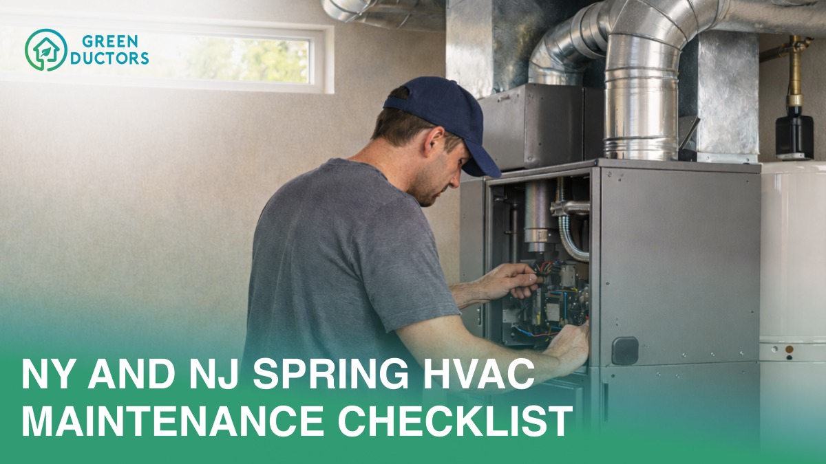Spring Line Hvac NY and NJ Spring HVAC Maintenance Checklist | GreenDuctors