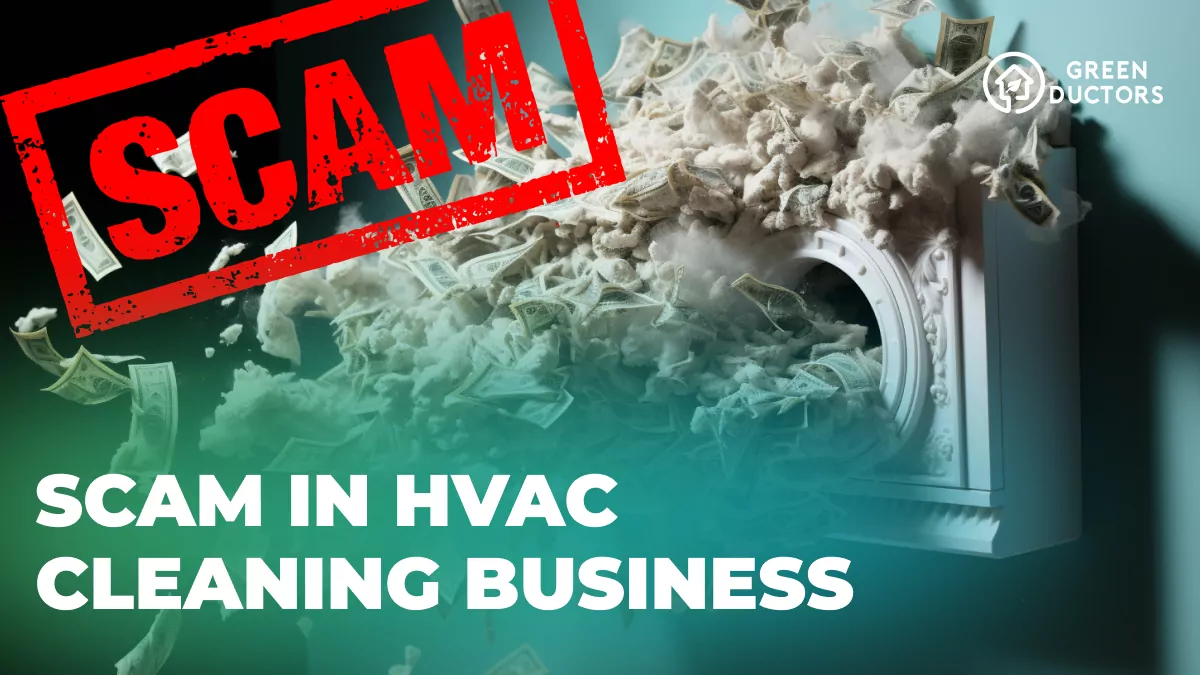 Dryer vent cleaning scam